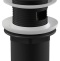 Донный клапан для раковины AlcaPlast A392 BLACK A392BLACK - 0