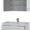 Тумба с раковиной Aquanet Верона 100 подвесная белая 175382 - 21