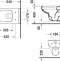 Унитаз подвесной Duravit D-code 45700900A1 безободковый - 4