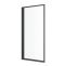 Шторка для ванны Excellent Fabrika 73х145 профиль черный матовый стекло прозрачное KAEX.4030.730.LP - 0