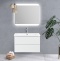Тумба с раковиной BelBagno Albano 105 белый - 9