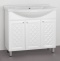 Тумба с раковиной Style Line Канна 90 белая - 0