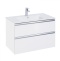 THE GAP Модуль д/раковины 800 мм, 2 ящика, белый глянец 857551806 - 0