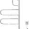 Полотенцесушитель электрический Vincea 44х80 хром VTD-1R2CE - 2