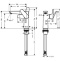 Смеситель для раковины 150, однорычажный, без сливного набора Hansgrohe 71755000 - 1