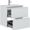Тумба с раковиной Allen Brau Eclipse 60 белый матовый 1.E1001.WM - 4