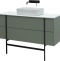 Тумба под раковину Allen Brau Reality 120 серо - зеленый матовый 1.32008.CGM - 4
