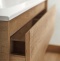 Тумба с раковиной BelBagno Kraft 90 светлое дерево - 4