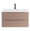 Тумба с раковиной BelBagno Marino 90 бежевый матовый - 2