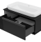 Тумба под раковину Brevita Savoy 90 черный  SAV-09090-0301Я - 3