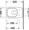 Унитаз подвесной Duravit D-Code - 7
