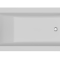 Ванна из литьевого мрамора Delice Diapason 150х70 белый DLR330003 - 0