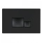 Кнопка смыва BelBagno чёрная матовая  BB074NERO - 0