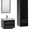 Тумба Aquanet Нота 58 подкатная, черная 00170731 - 25
