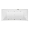Ванна акриловая Excellent Heaven Slim Line 180х80 с гидромассажем белый - бронза WAEX.HEV18S.LINE.BR - 0