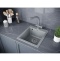 Мойка кухонная Paulmark Leer 41.5 серый матовый PM104249-GRM - 2