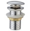 Донный клапан для раковины Ceramalux хром  RD004 - 0