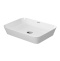 DURAVIT (Cape Cod) Раковина 550 x 400 мм, без площадки под смеситель, без перелива, цвет белый/белый 2347550000 - 0