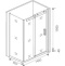 Душевой уголок Good Door Galaxy WTW+SP-C-CH 140x80 - 4