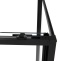 Душевой уголок Vincea Slim Soft 120х80 профиль черный стекло прозрачное  VSR-1SS8012CLB - 5