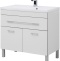 Мебель для ванной Aquanet Верона 90 белая, 1 ящик, 2 двери - 5