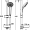 Душевой гарнитур Ideal Standard IdealRain  B9415AA - 3