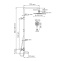 Душевая система WasserKraft 22.5 с термостатом белый матовый - хром A188.067.058.WM Thermo - 2