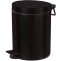 Ведро для мусора Boheme Medici черное 10630-B - 0