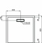 Поддон для душа Ideal Standard Ultraflat 80х80 черный T4466V3 - 2