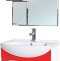 Зеркало-шкаф Bellezza Альфа 65 L красный 4618810002037 - 1