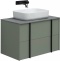 Тумба под раковину Allen Brau Reality 80 серо - зеленый матовый 1.32005.CGM - 1