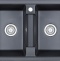 Мойка кухонная Granula GR-8101 шварц - 0