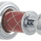 Крючок Boheme Murano crystal хром с красным 10906-R-CR - 0