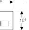 Кнопка смыва Geberit Sigma 50 115.788.00.1 без вкладыша - 1