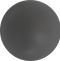 Накладка для донного клапана Abber серый, матовый  AC0014MG - 0