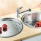 Мойка кухонная Blanco Rondosol 513306 сталь - 1