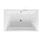 Ванна акриловая Excellent Crown Lux Smart 190х120 с гидромассажем белый - хром WAEX.CRO19.SMART.CR - 0