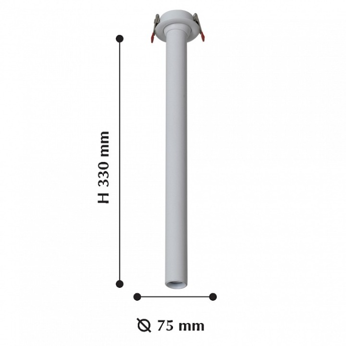 Встраиваемый светильник Favourite Clivo 2233-1U - 1