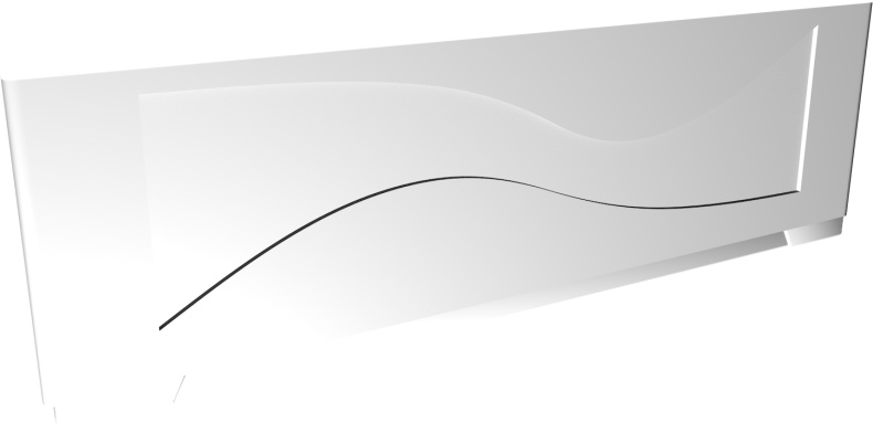 Акриловая ванна DIWO Самара 165x70 прямоугольная, пристенная, российская, с ножками 506658 - 5
