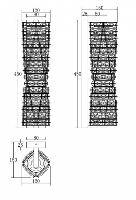 Настенный светодиодный светильник Maytoni Coil MOD125WL-L6CH3K - 2