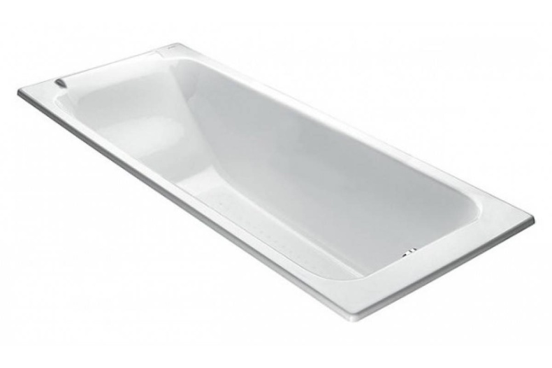 Чугунная ванна Jacob Delafon Parallel E2947 без отверстий для ручек E2947-00 - 2