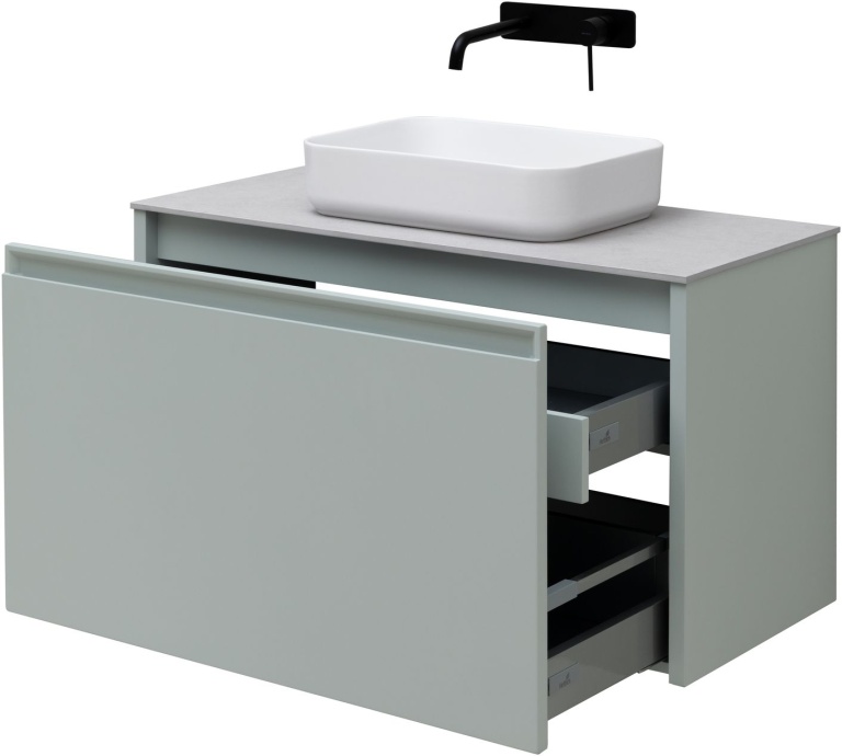 Тумба под раковину Allen Brau Fantasy 100 светло - зеленый матовый 1.11004.PWM - 4