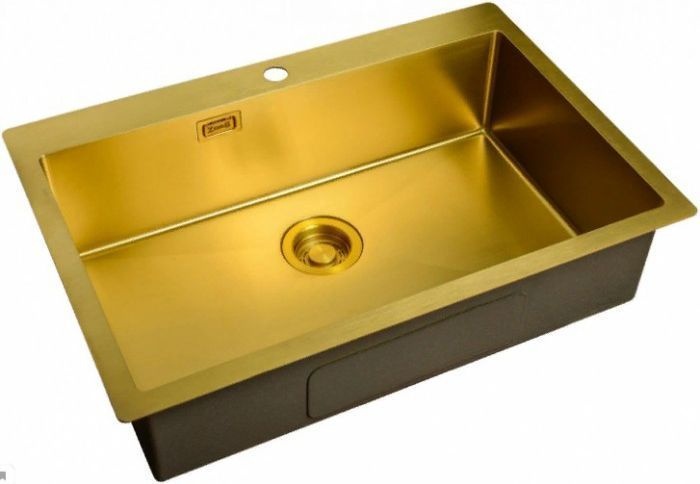 Мойка кухонная Zorg Light ZL R 750510 BRONZE - 0