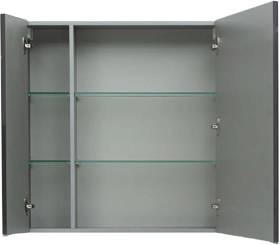 Зеркало-шкаф Aquanet Алвита 80 серый антрацит 240109 - 5