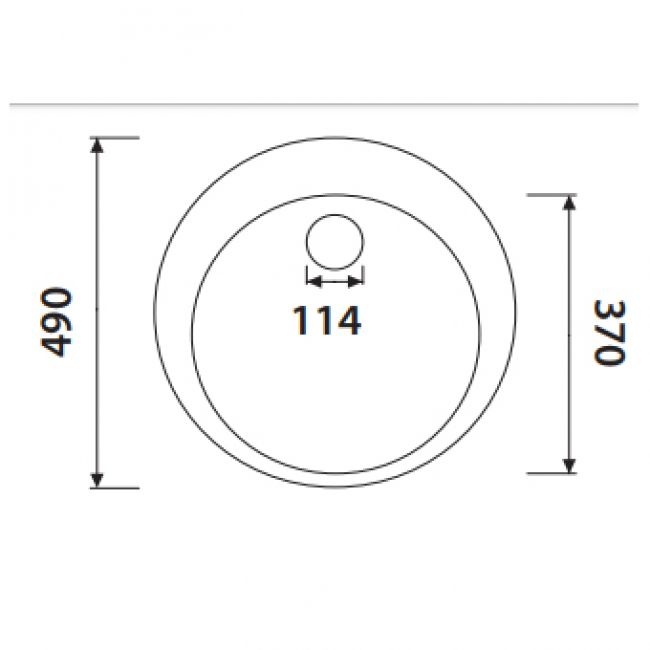 Мойка кухонная Kaiser KSS-490 - 1