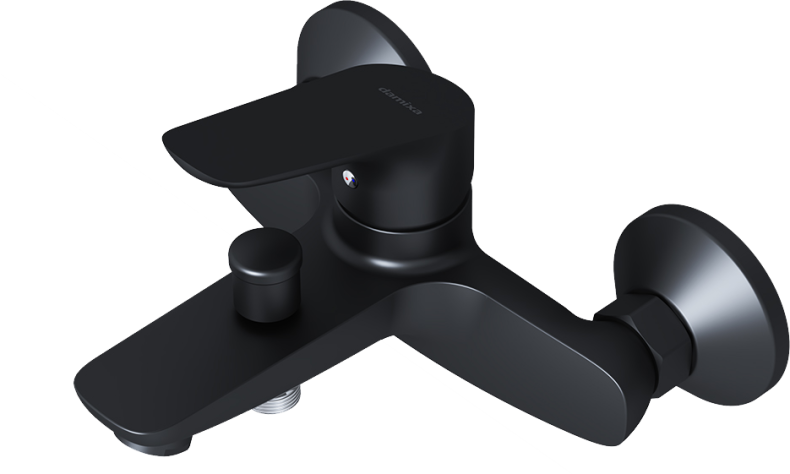 Смеситель для ванны с душем STWORKI by Damixa Малвик HFMA10300 черный - 0