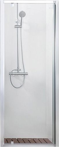 Душевая дверь в нишу Bravat Line BD100.4111A 100x200, распашная - 1