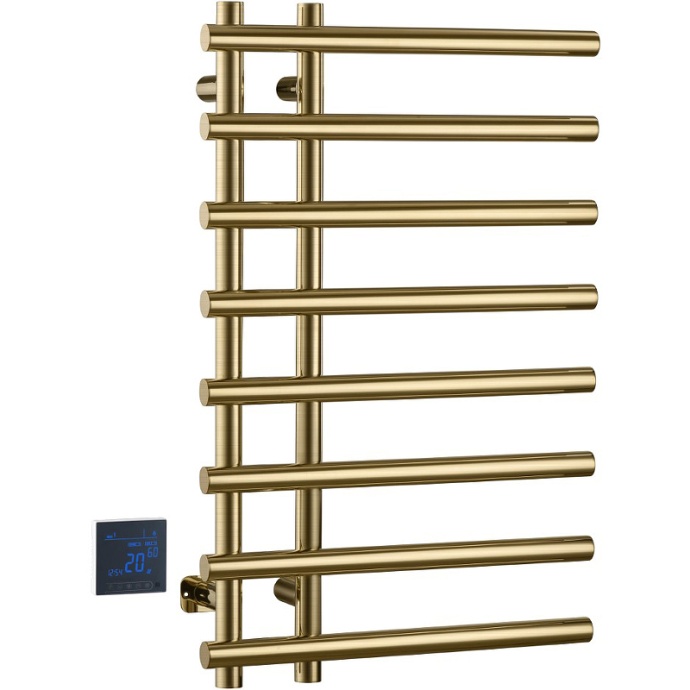Полотенцесушитель электрический Boheme Uno золото, матовый  722-MG - 0