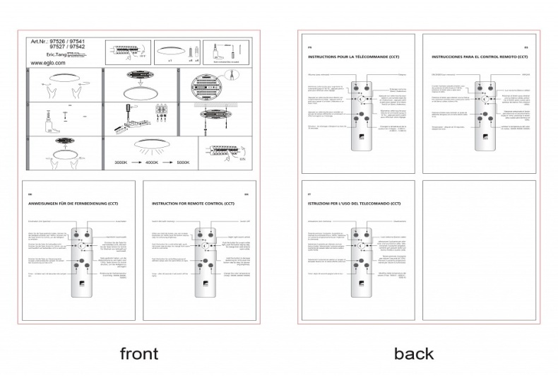 Накладной светильник Eglo ПРОМО Giron-S 97541 - 1