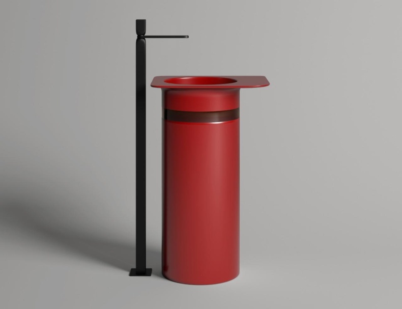 Раковина Salini Ninfea 130221M S-Stone, матовый - 0